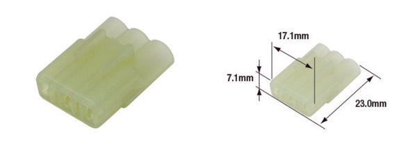 Tourmax-vedenpitävä urosliitin 090 (FRSH) -3-napa-ETP-106