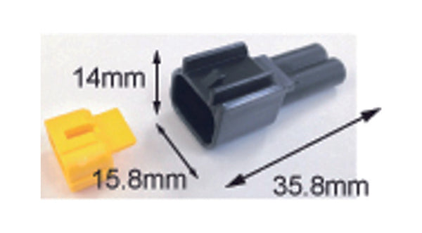 Tourmax-vedenpitävä urosliitin 090 (FRW) -2-napa-ETP-57