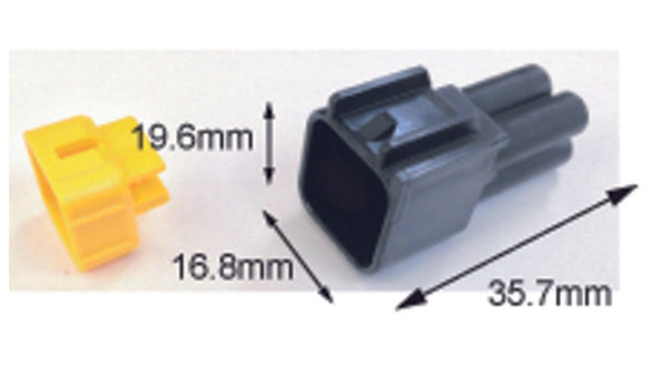 Tourmax-vedenpitävä urosliitin 090 (FRW) -4-napa-ETP-59