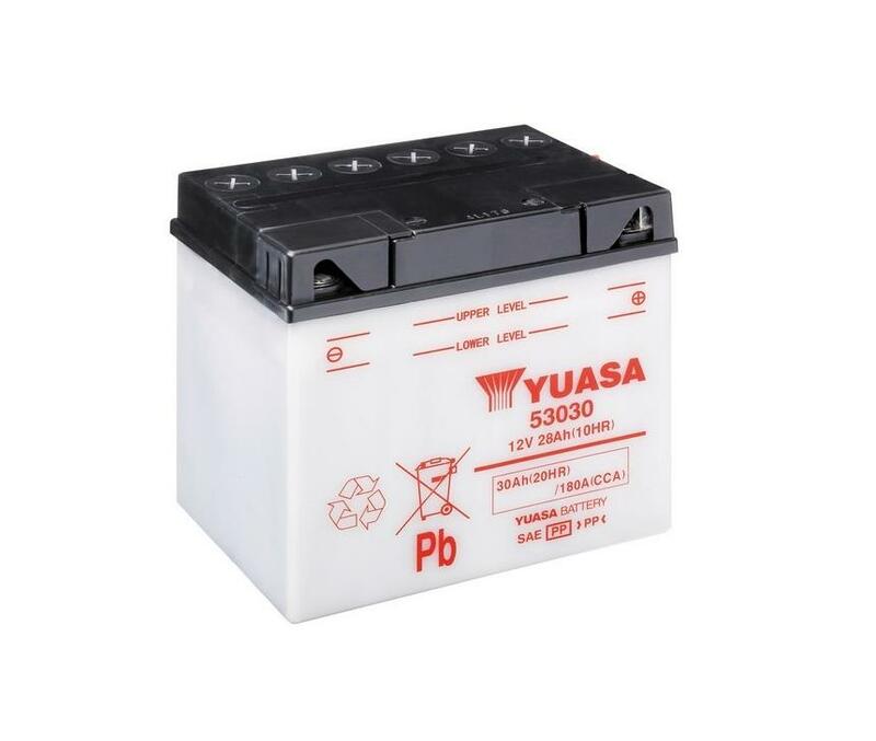 Yuasa Battery Conventional Without Acid Pack - 53030