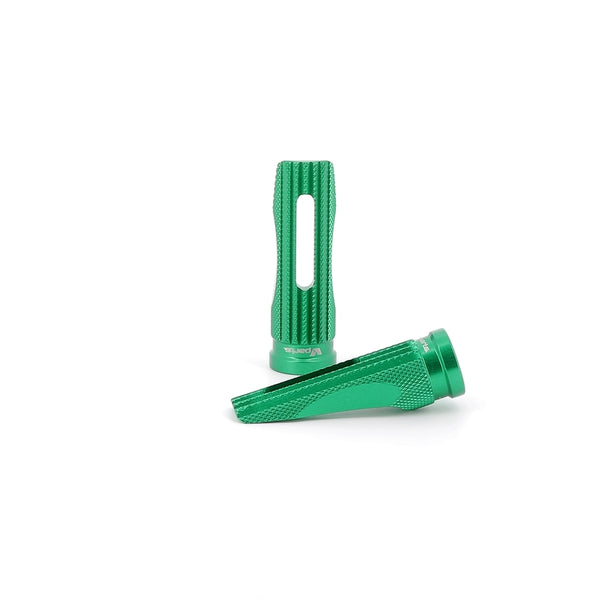 V Osat Pro 2 Foot Pegs Green 0500900.NG50
