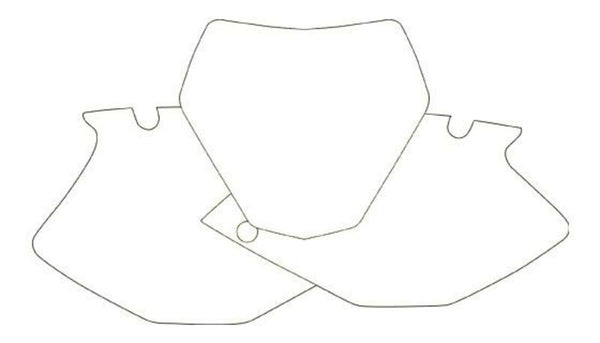 Blackbird -levytarrat blanc yamaha yzf250 3219/000005