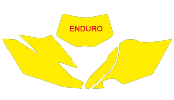 Blackbird -levytarrat vihreät Yamaha WR450F 3221/000008