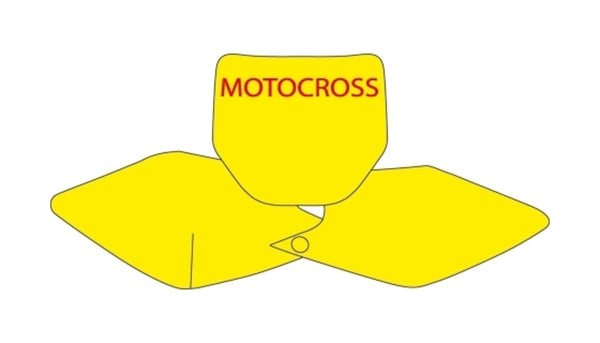 Blackbird -levytarrat Valkoiset Kawasaki KX250F/450F 3417/000005