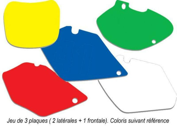 Blackbird Plate Stickers Green Husqvarna TE/FE 250/450 3620/000008