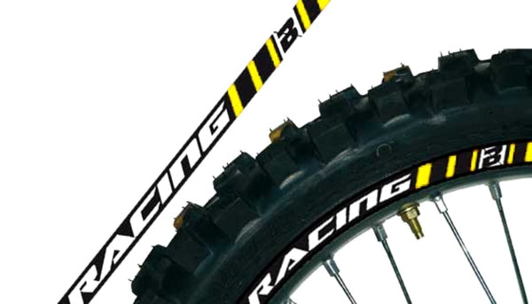 Blackbird Wheel -grafiikkatarrat keltainen universaali 5081/40