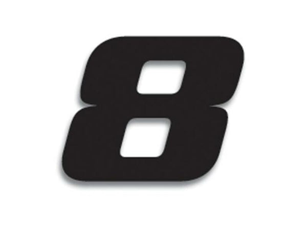 Blackbird Race -numero 8 20x25cm musta 5049/20/8