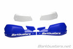 BARKBUSTERS VPS MX Handguard Plastic Set Only Blue/White Deflector VPS-003-01-BU