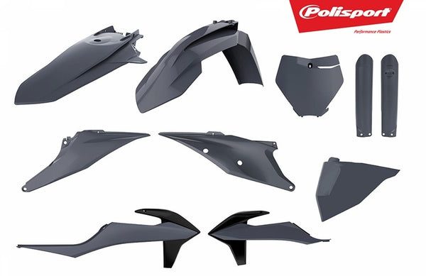 POLTERPORT PLASICS KIT NARDO GREY KTM SX/SX-F 90814