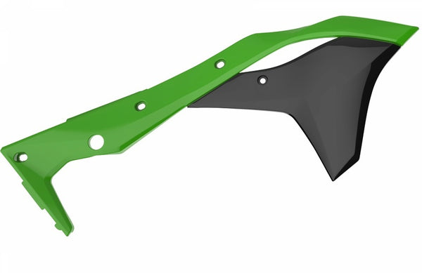 POLTERPORT -Jäähdytin kattaa OEM Color (2017) Green/Kawasaki KX250F 8412300001