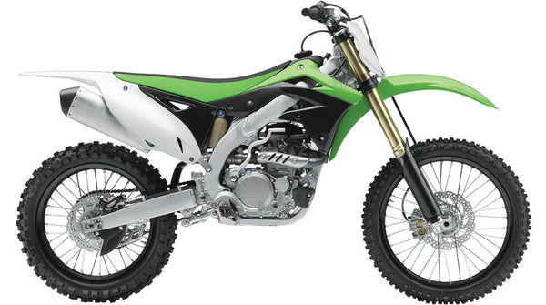 POLTERIORTTI Jäähdytin kattaa OEM -värivihreä/musta kawasaki KX450F 84159001