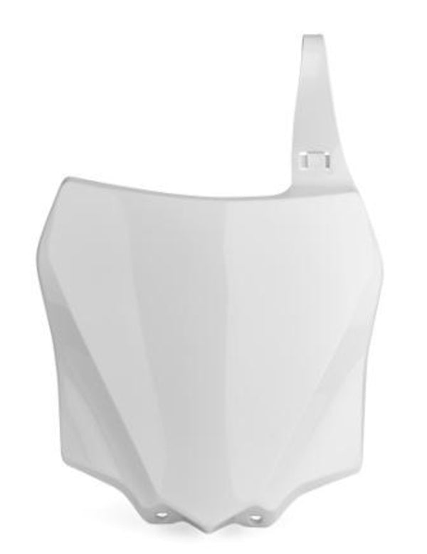 Poliisin sataman etulukuvalkoinen Kawasaki KX85/KX100 86629002