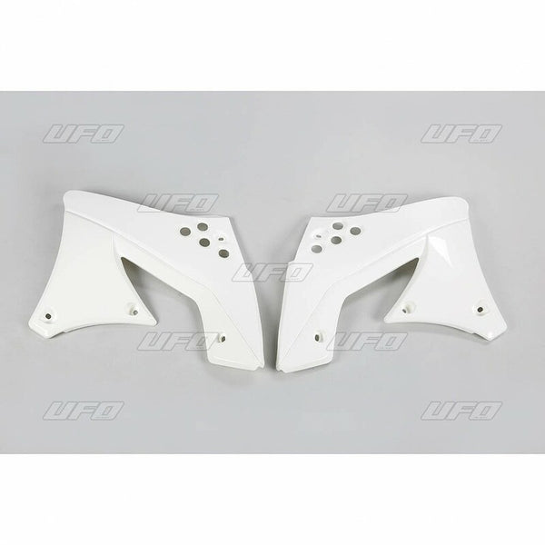 UFO Radiator Covers Valkoinen Kawasaki KX250F KA04703047 