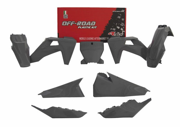 Racetech-muovisarja Quantum Grey Husqvarna R-Kitsq-GR0-599