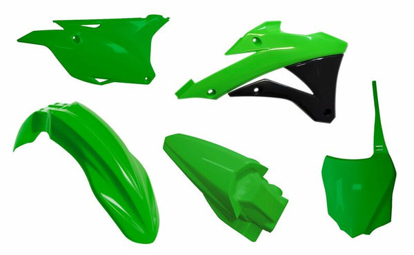 RaceTech Plastic Kit OEM Color (2020) Kawasaki KX85 R-KITKX0-VE0-598
