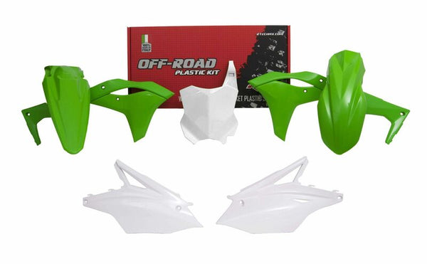 RaceTech Plastic Kit OEM Color 2019 Kawasaki KX250F R-KITKXF-OEM-529