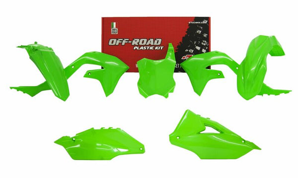 Racetech-muovisarja neonvihreä Kawasaki KX450F R-KITKXF-VF0-599