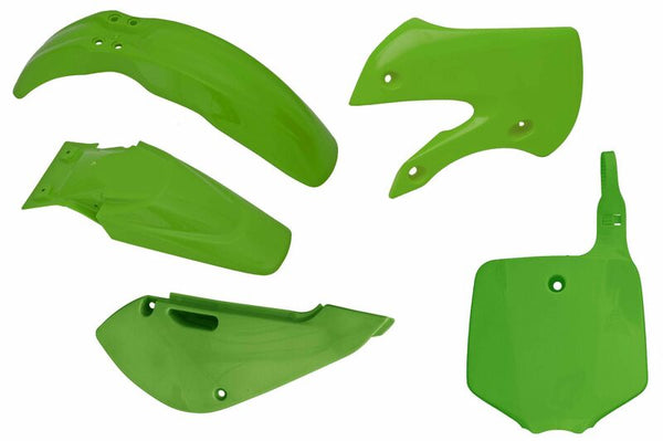 Racetech Plastic Kit OEM -väri (2020) Kawasaki KX65 R-KITKX0-VE0-508