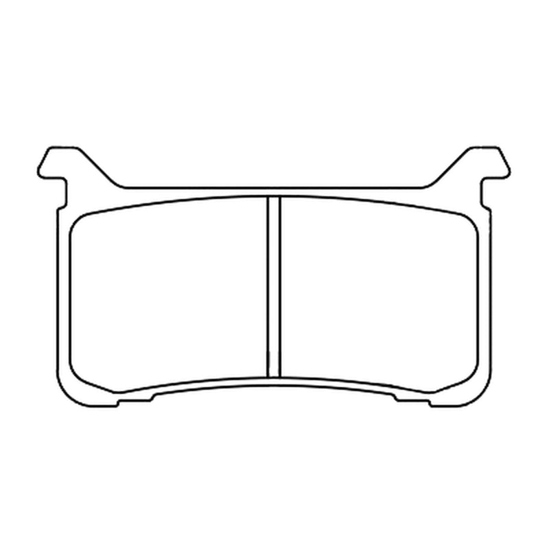 CL BRAKES Kilpailu Sinteroitu Metalli Jarrupalat - 1252C60 1252C60 