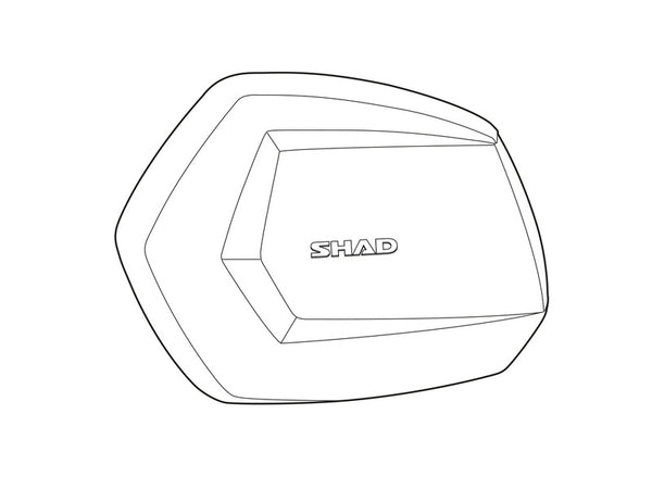 SHAD SH35 Security Lid Aluminium D1B35TLR 