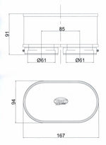 BMC Air Filter (two filters set) - FM3092 Double FM3092 
