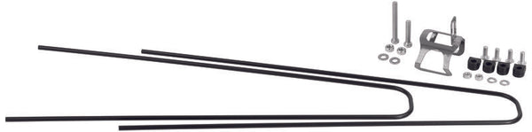 Police Port Set of Mudguards Everest 24 - Black 8625400001