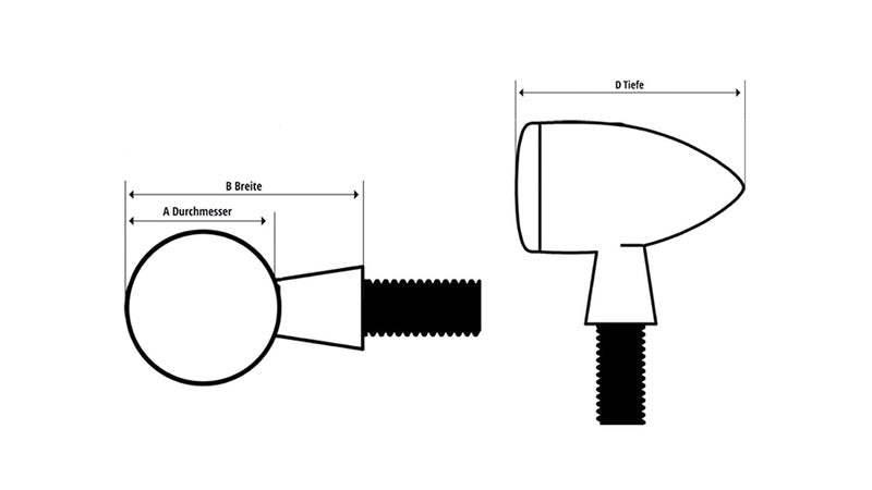 HighSider Stream LED -indikaattori 204-030