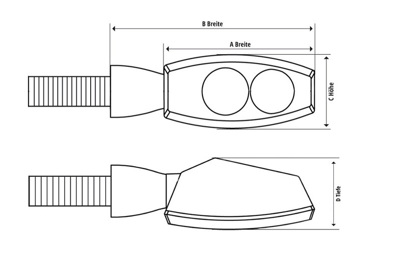 Highsiderin pinta-LED-indikaattorit 204-182