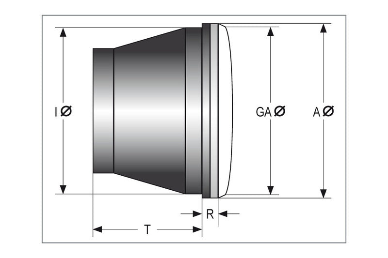 Highsider Jackson LED -päävalojen insertti - 5 3/4 ”226-016