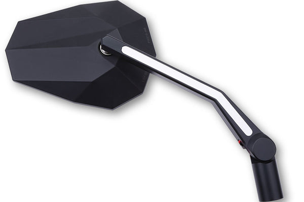 Highsider Stealth-X3 Mirror with LED position light (PAR) 301-452