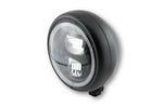 HighSider 5 3/4 "LED-ajovalojen Pecos Type7 pysäköintirengas, musta matta 223-225