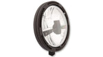 Highsider 7 "LED-päävalojen runko-R1 Type3, musta, pohjakiinnitys 223-253