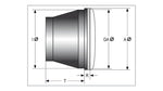 HighSider Type3 LED -pääsalampun insertti 226-015