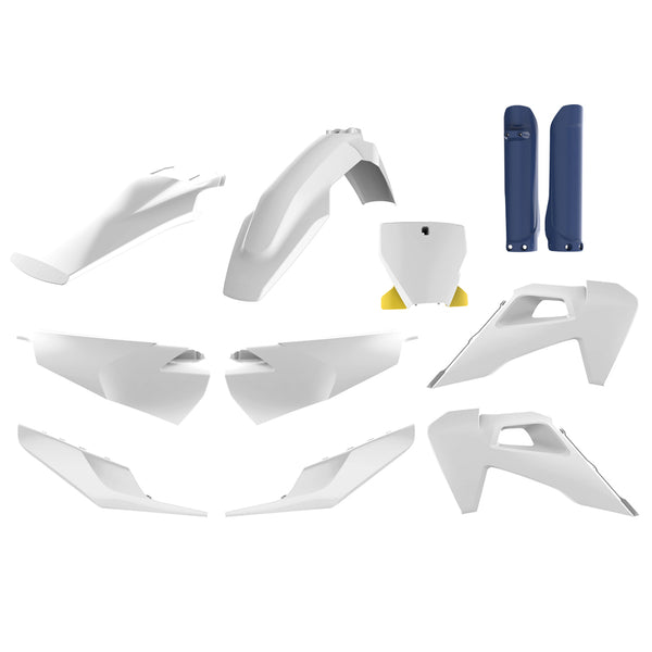 Poliisin Port Plastic Kit - OEM -väri (19-22) Husqvarna TC/FC 91098