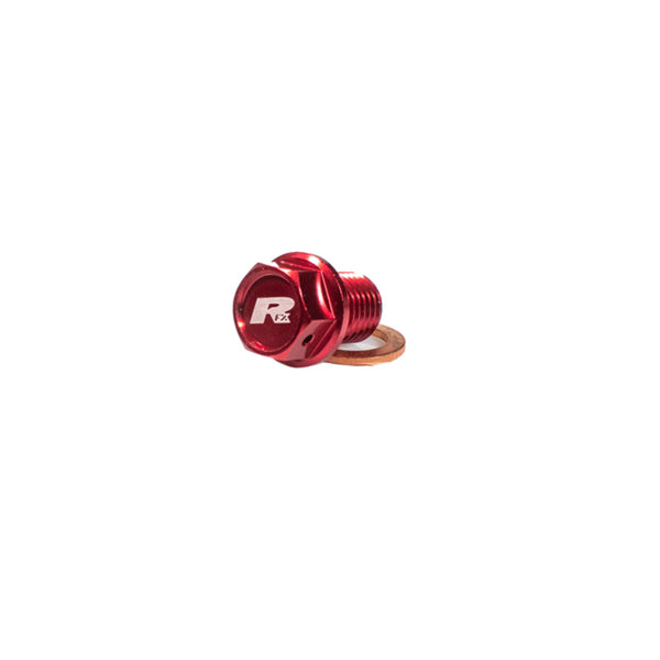 RFX Pro Magneettinen tyhjennyspultti (punainen) [M8 x 25mm x 1,25] - Honda CRF250/CRF250X FXDB10200999