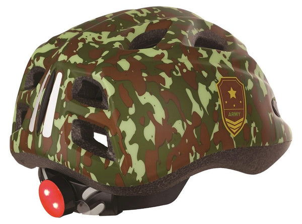 Police gate Helmet Junior Army With LED Light Size S 52/56 cm 8740900016
