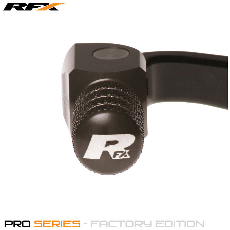 RFX Flex+ Factory Edition Gear Pedal (Black/Hard Anodised Titan) - KTM SXF250/350 / EXCF250/350 FXGP5100099HA