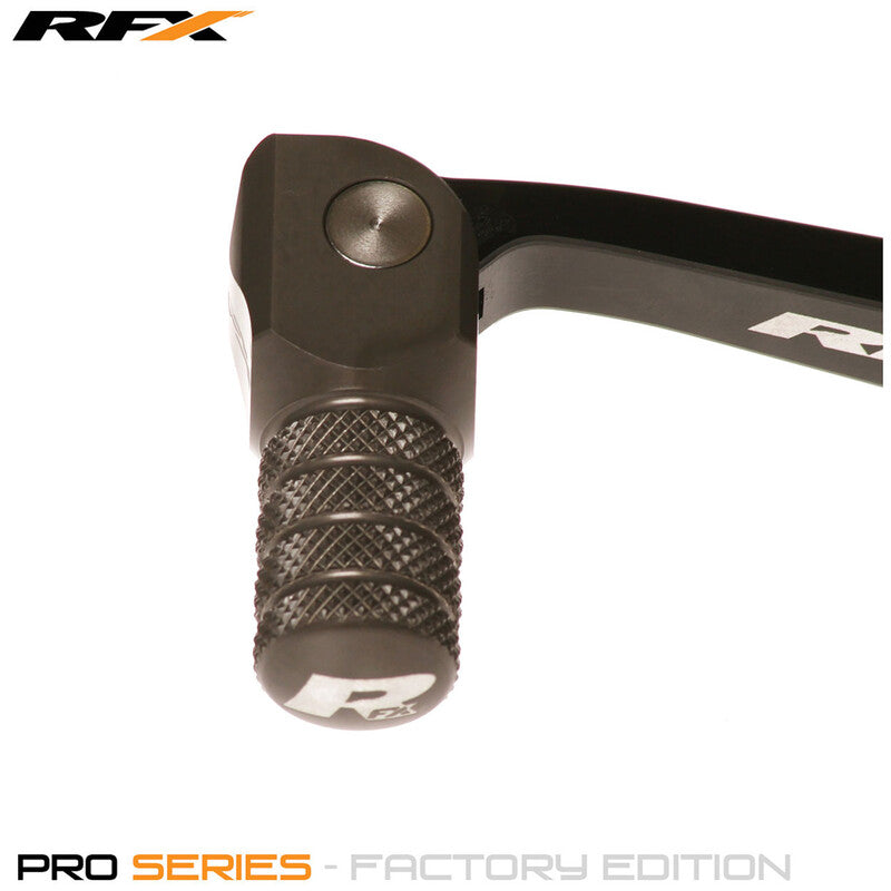 RFX Flex+ Factory Edition Gear Pedal (Black/Hard Anodised Titan) - KTM SX/EXC/TPI 250/300 FXGP5120099HA