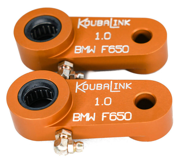 Koubalink Lowering Kit (25.4 mm) Orange - BMW F650 Funduro F650-1