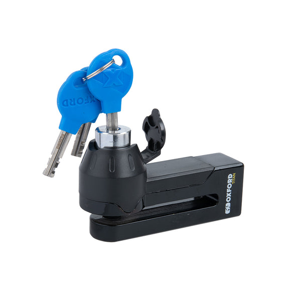 Oxford Titan -levyjarrulukko - Ø10mm musta