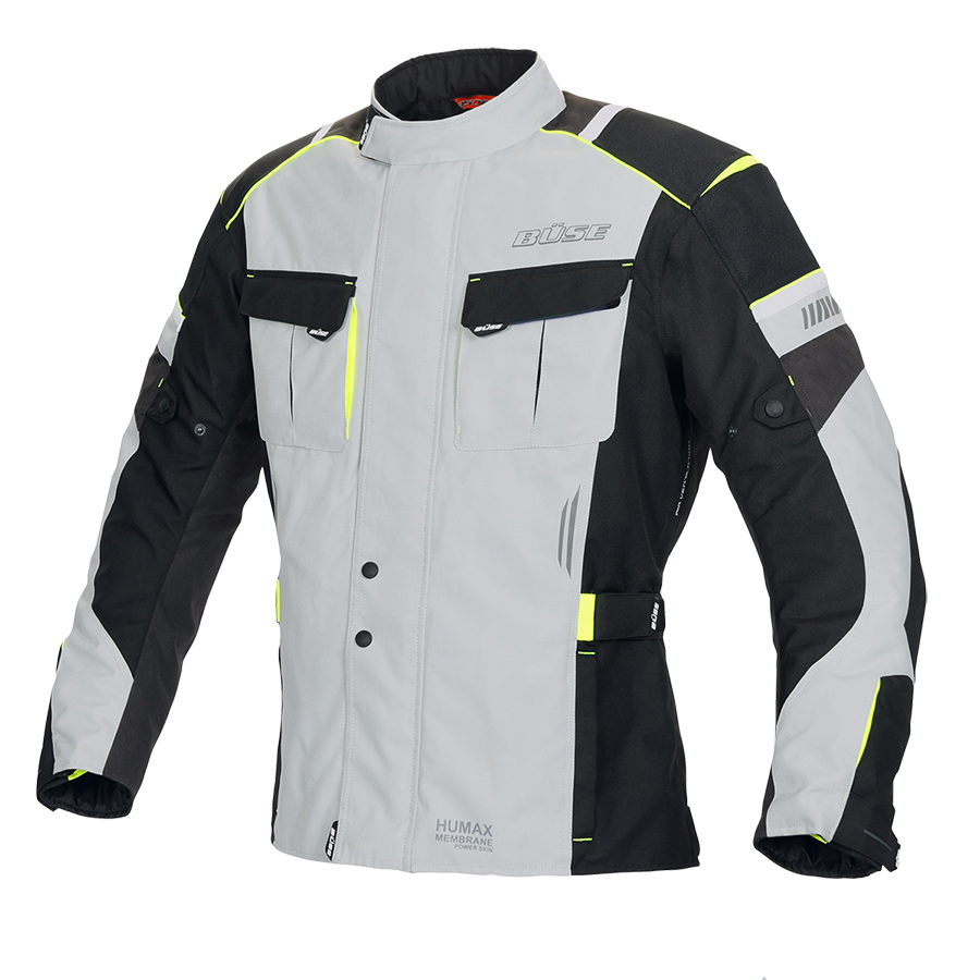 Buse Textile MC -takki Breno Pro Black /Flu (Kopioi)