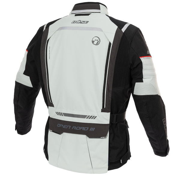 Büse padon tekstiili MC-Jacket Open Road III Grey