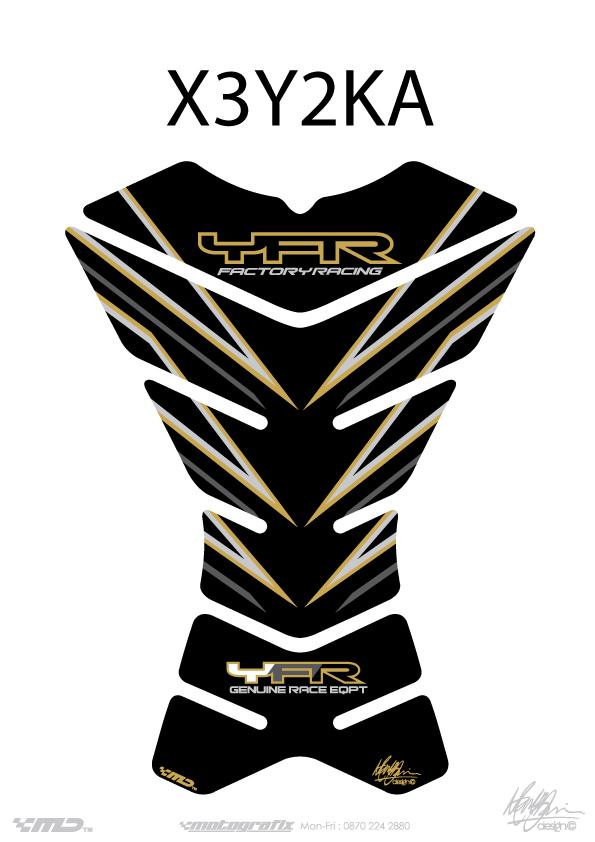 Yamaha-tank Pro Tripad-Universal Black/Gold