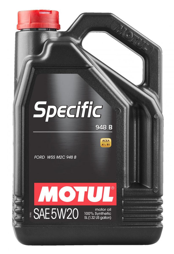 Motul -spesifinen 948B 5W20 5L (4 kpl/pahvi)