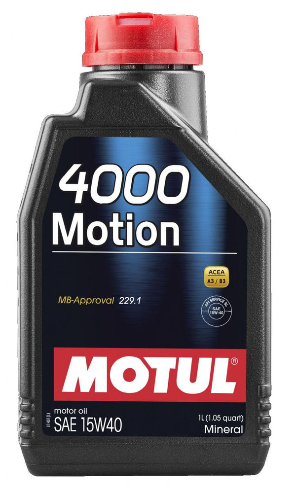 Motul 4000 Motion 15W40 1L (12 kpl/pahvi)