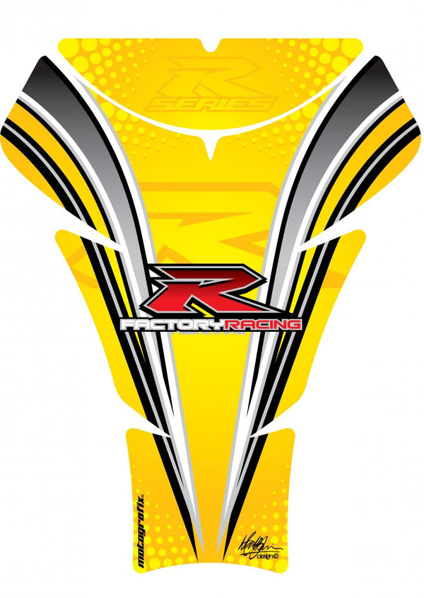 Tankinsuojaus 05-08 GSXR1000/06-15 GSXR600 750 Keltainen