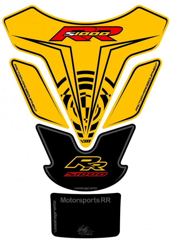 Tankinsuojaus 2009-11 S1000rr keltainen