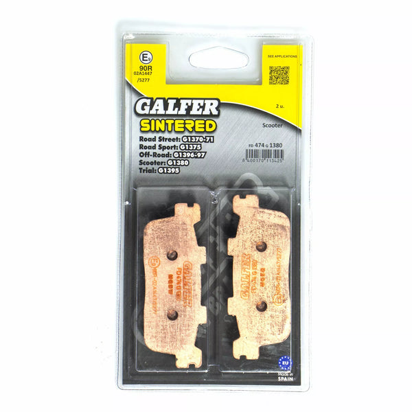 Galfer -jarrutyynyn sintratut skootteri FD474G1380