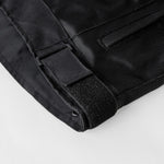 Ozone leather mc-jacket dart black