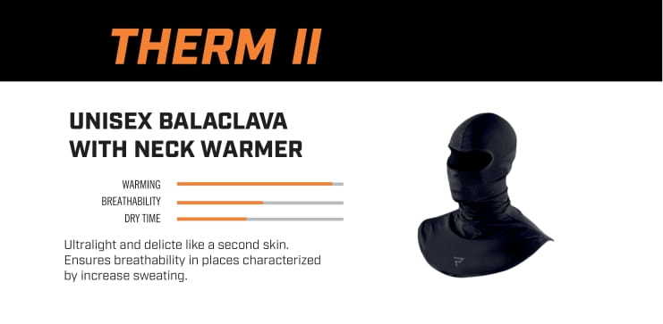 Rebelhorn Balaclava Therm II musta